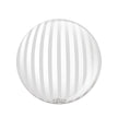 1 Ballon Sphere™ Silver Stripe 20