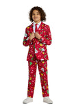 BOYS Christmas Red Icons - Light Up