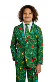 BOYS Christmas Green Tree - Light Up