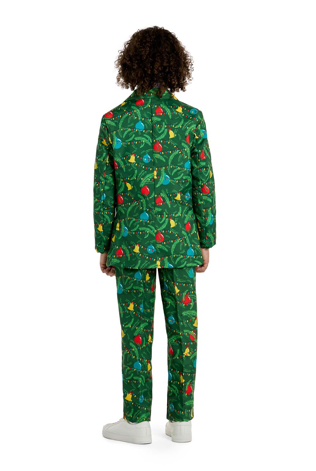 BOYS Christmas Green Tree - Light Up