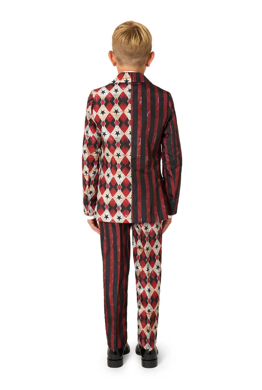 BOYS Scary Clown Red