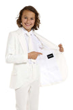 BOYS Solid White
