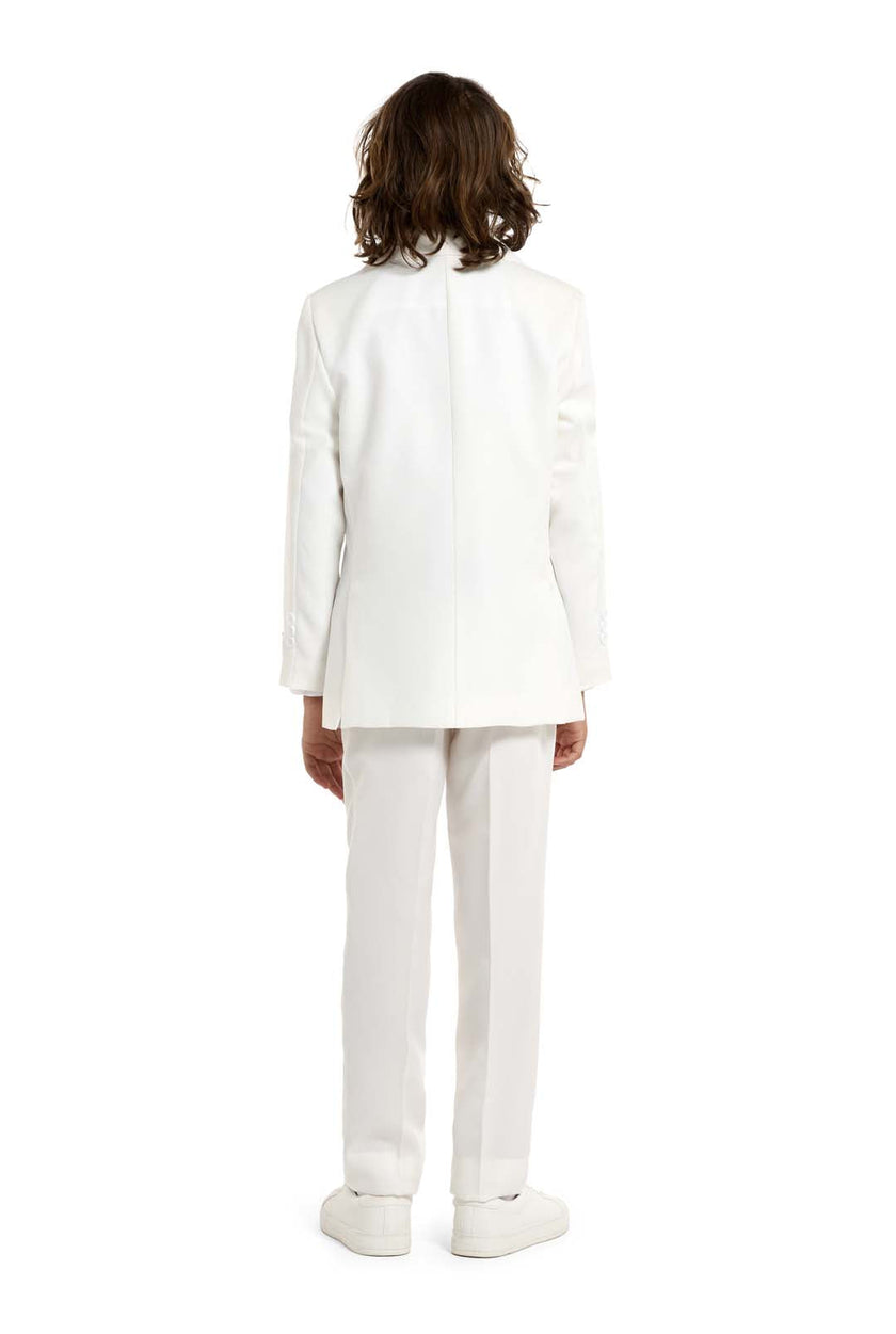 BOYS Solid White
