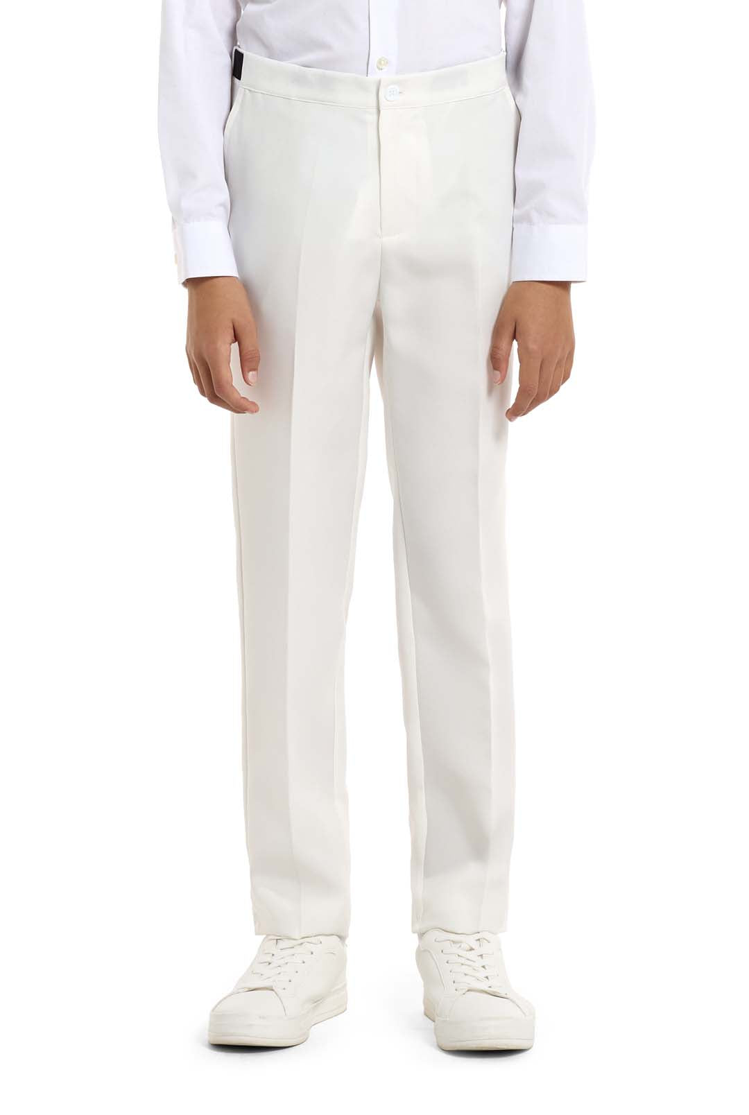 BOYS Solid White