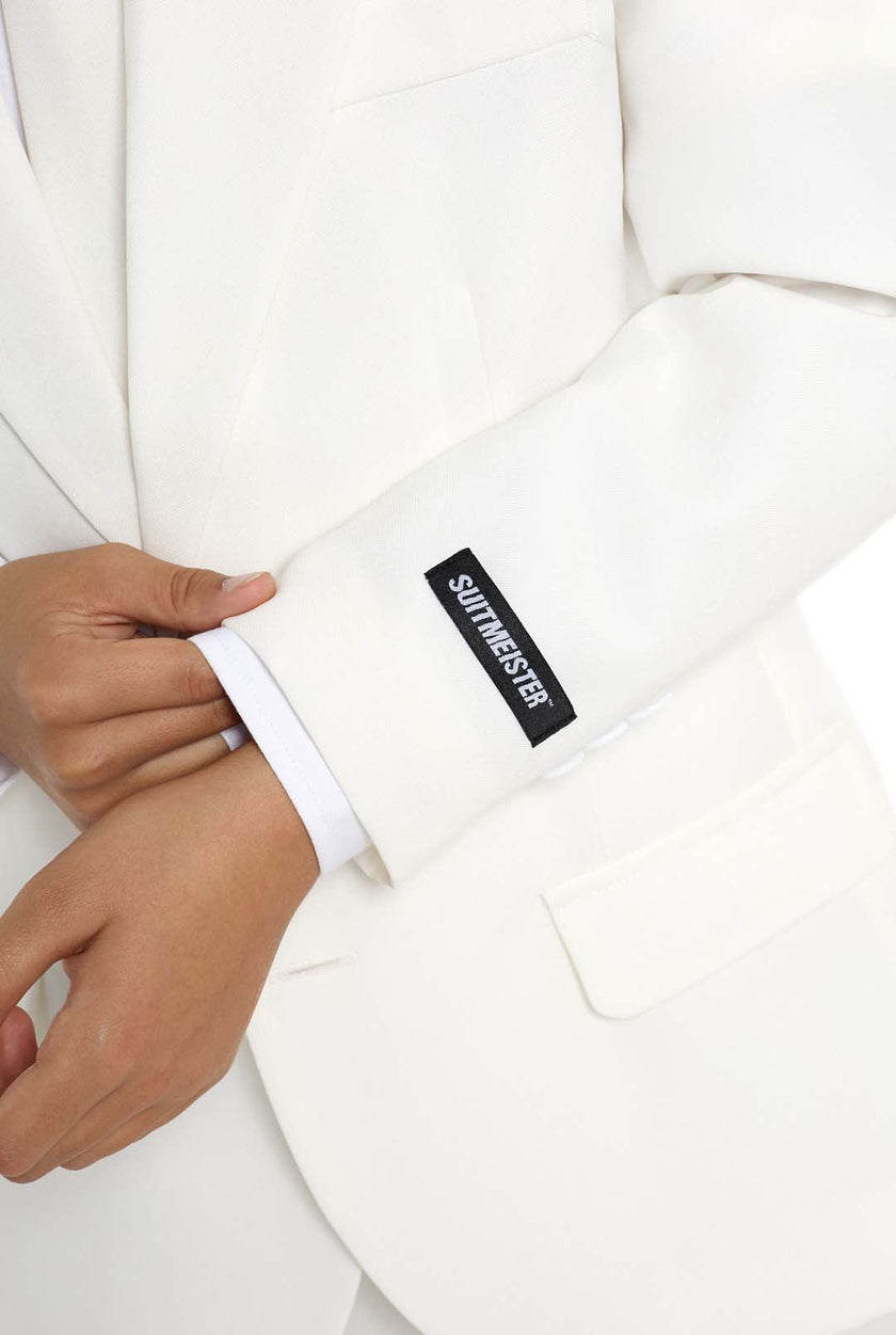 BOYS Solid White