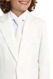 BOYS Solid White