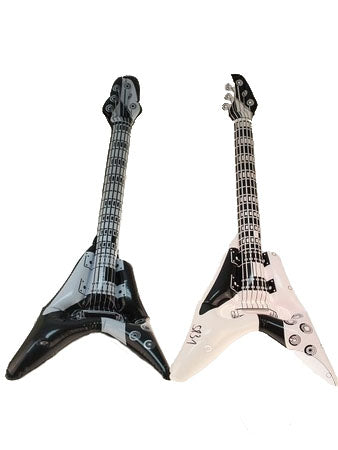 guitare gonflable pointue n&b