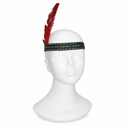 bandeau indien 1 plume