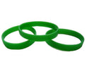 bracelet en silicone vert