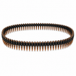 ceinture cartouchière balles grises 77cm