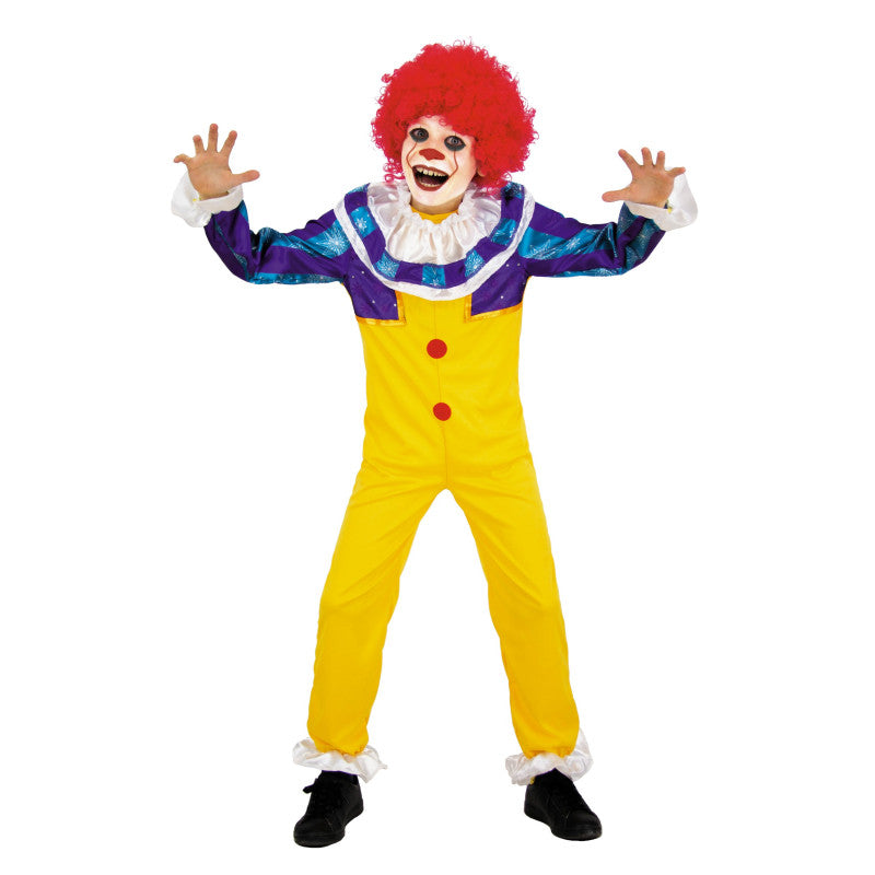 Costume petit clown terrifiant enfant