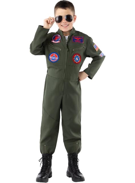 Déguisement de pilote Top Gun pour enfant