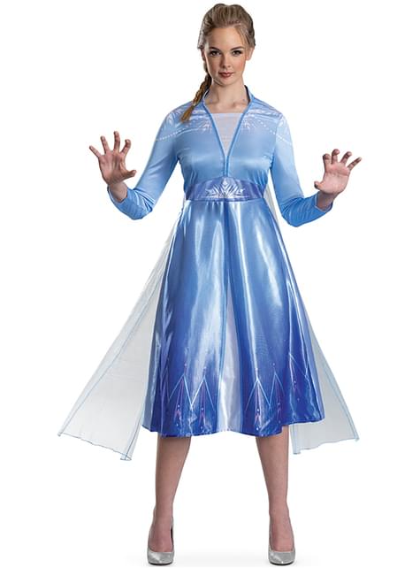 Déguisement classique d'Elsa Frozen pour femme - Frozen II