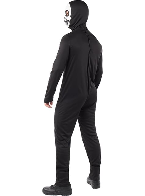 Déguisement de squelette qui brille dans le noir pour homme