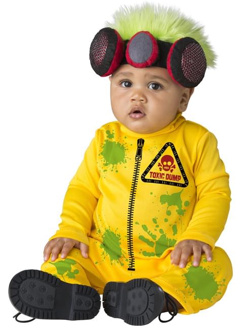 Déguisement homme radioactif pour bébé