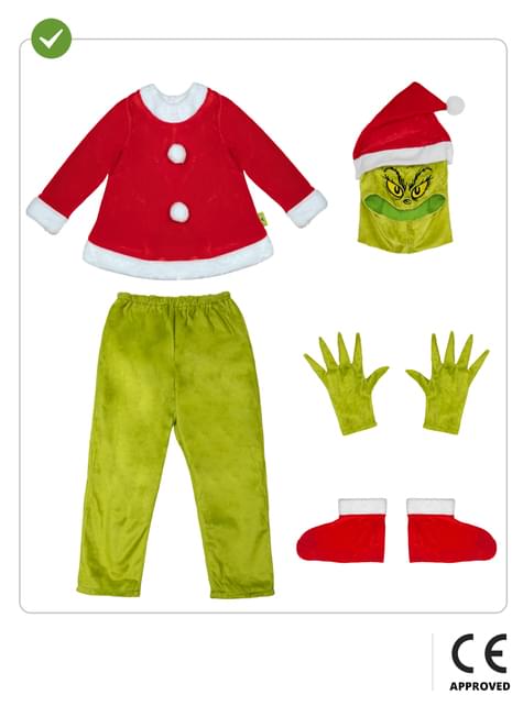 Déguisement du Grinch pour enfants