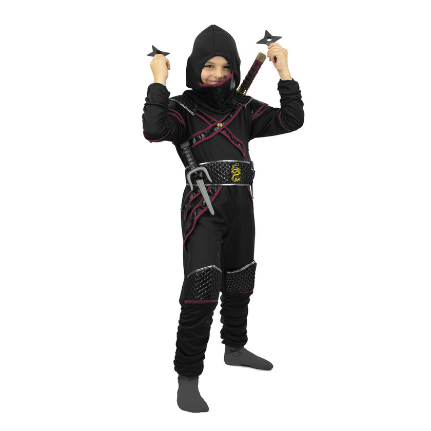 COSTUME NINJA DE LUXE 7-9 ANS