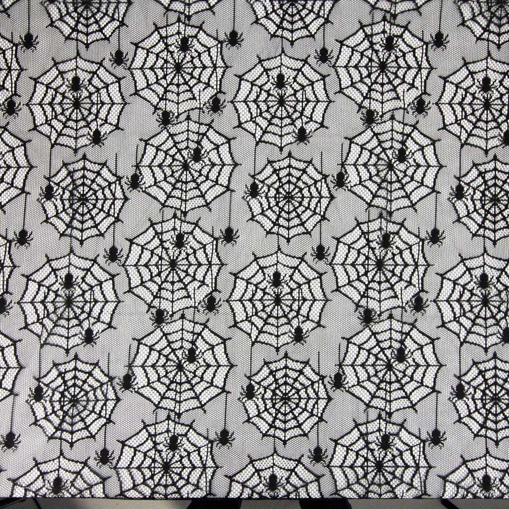 NAPPE DENTELLE HALLOWEEN 100x100CM