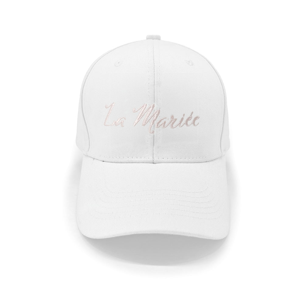 CASQUETTE BLANCHE LA MARIEE