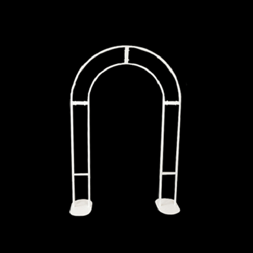 Petite Arche Portique Métal 2 m Blanche – Borosino