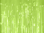 Rideau à Frange Pastel Vert de largeur 100cm et hauteur 200cm