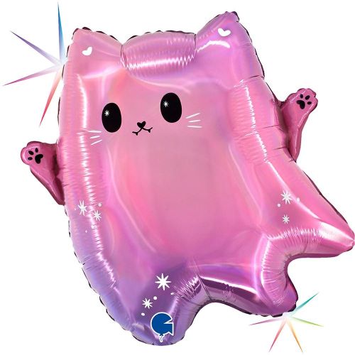 Ballon Alu Chat Fantôme Kawaii 18
