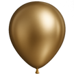 25 Ballons Latex 13 cm Miroir Champagne