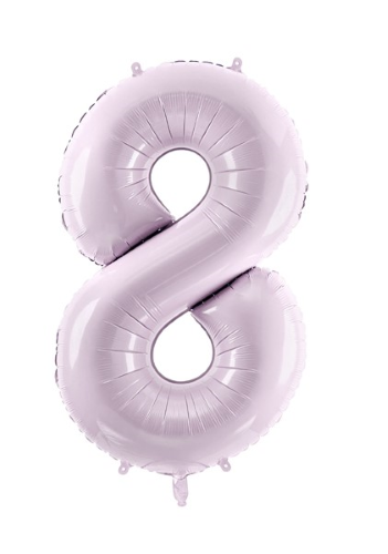 Ballon Chiffre 8 Violet 28