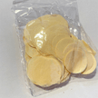 Confettis Papier Ronds 2,5 cm Jaune (Sachet 14 g) – Borosino