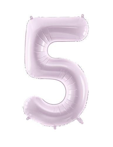 Ballon Chiffre 5 Violet 28