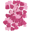 10 Poids Cœur 80 g Rouge et Rose