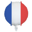 Ballon Alu Drapeau Français 35 cm – Party Deco