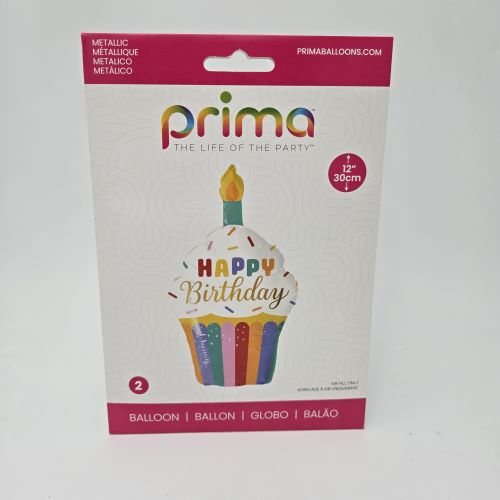Lot de 2 Ballons Cupcake 12
