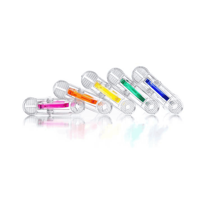 100 Poids Clip N Weight II Assortis Couleurs Primaires