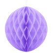 Boule Alvéolée Décorative 30 cm Violet