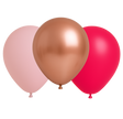 25 Ballons Latex 30 cm Camaïeu de Roses