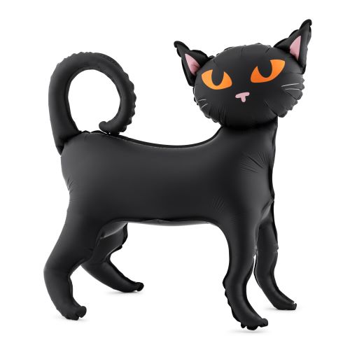 Ballon Alu Chat Noir 45 x 48 cm – Party Deco