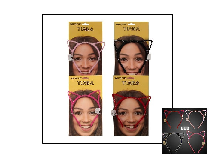 serre-tête lumineux led''s chat mix iii