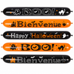 lot de 5 ballons longs bannière 1m30 halloween