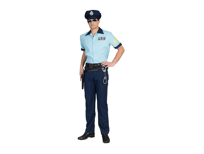 déguisement policier peter 4pcs homme