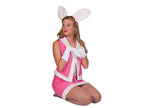 déguisement de bunny sexy rose femme 3pcs