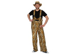 salopette leopard adulte