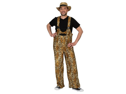 salopette leopard adulte