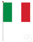drapeau italie lot de 12 drapeaux 14x22cm