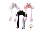 bonnet lumineux led's oreilles qui bougent chat mix