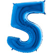 Chiffre 5 Bleu 14