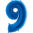 Chiffre 9 Bleu 14