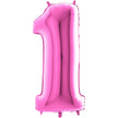 Chiffre 1 Fuchsia 14