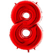 Chiffre 8 Rouge 14
