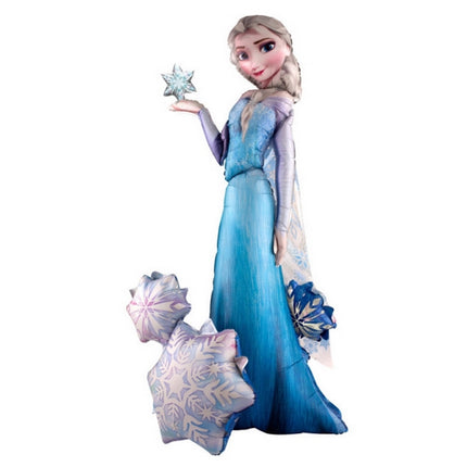 Ballon Aluminium Elsa Flocons 56